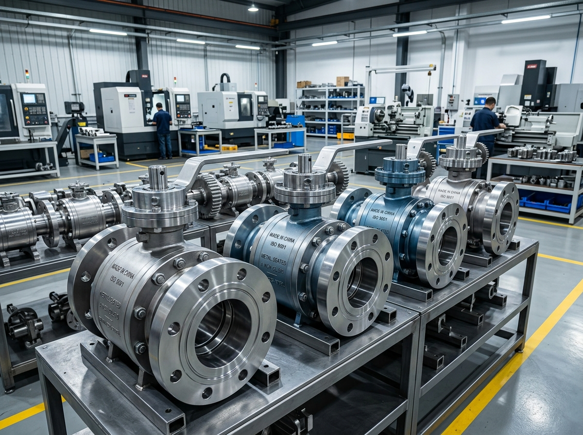 Metal Seated Ball Valve