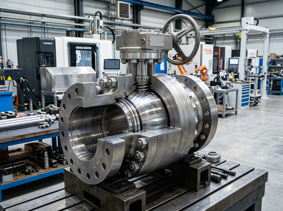 Trunnion Mounted Ball Valve